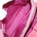 PRADA Tote Bag Nylon Pink Auth 89791-11