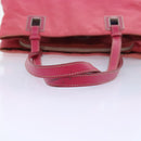 PRADA Tote Bag Nylon Pink Auth 89791-7