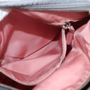 PRADA Shoulder Bag Nylon Gray Silver Auth 89792-27