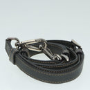 PRADA Shoulder Bag Nylon Gray Silver Auth 89792-30