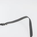 PRADA Shoulder Bag Nylon Gray Silver Auth 89792-6