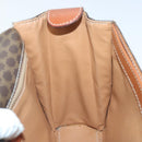 CELINE Macadam Canvas Umhängetasche PVC Leder Braun Auth 89824-21