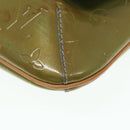 LOUIS VUITTON Monogram Vernis Thompson Street Bag Baby Blue M91009 Auth 89846-14
