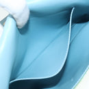 LOUIS VUITTON Monogram Vernis Thompson Street Bag Baby Blue M91009 Auth 89846-21
