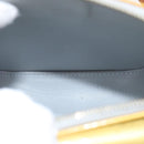 LOUIS VUITTON Monogram Vernis Motto Accessory Pouch Gris M91030 LV Auth 89849-9