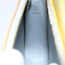 LOUIS VUITTON Monogram Vernis Motto Accessory Pouch Gris M91030 LV Auth 89849-21