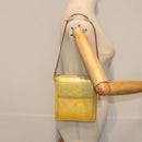 LOUIS VUITTON Monogram Vernis Motto Accessory Pouch Gris M91030 LV Auth 89849-22