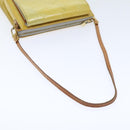 LOUIS VUITTON Monogram Vernis Motto Accessory Pouch Gris M91030 LV Auth 89849-7