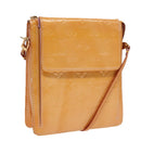 LOUIS VUITTON Monogram Vernis Motto Pouch Marshmallow Pink M91312 LV Auth 89850-1