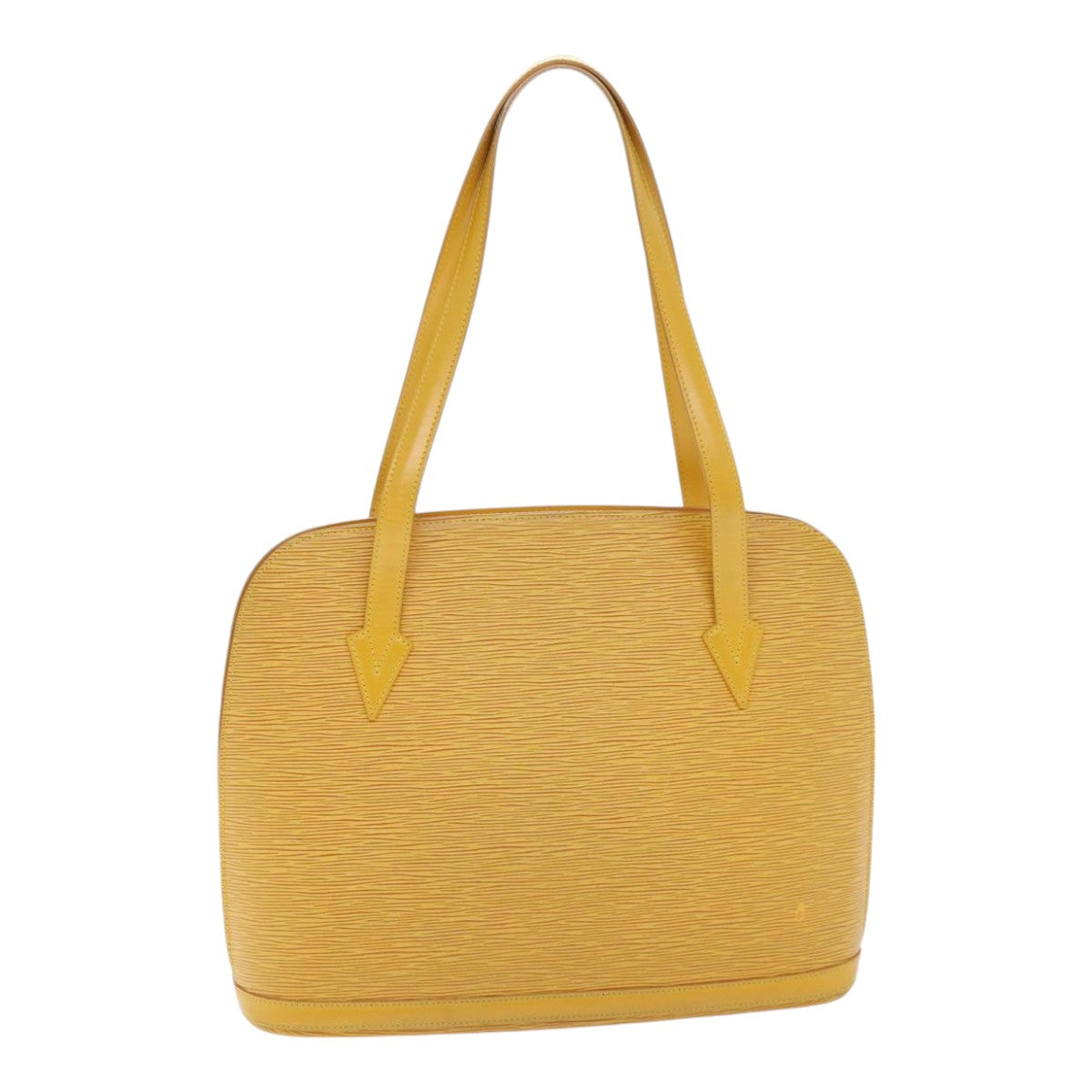 LOUIS VUITTON Epi Lussac Shoulder Bag Yellow M52289 LV Auth 89863