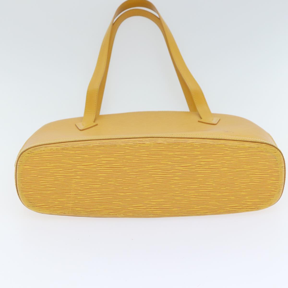 LOUIS VUITTON Epi Lussac Shoulder Bag Yellow M52289 LV Auth 89863