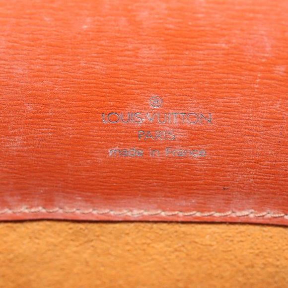 LOUIS VUITTON Epi Cluny Shoulder Bag Brown M52253 LV Auth 89869