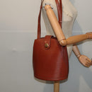 LOUIS VUITTON Epi Cluny Umhängetasche Braun M52253 LV Auth 89869-21