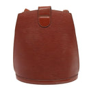 LOUIS VUITTON Epi Cluny Umhängetasche Braun M52253 LV Auth 89869-2