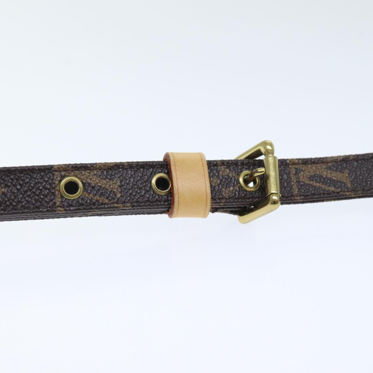 LOUIS VUITTON Monogram Adjustable Shoulder Strap 36.2""-43.3"" LV Auth 89881