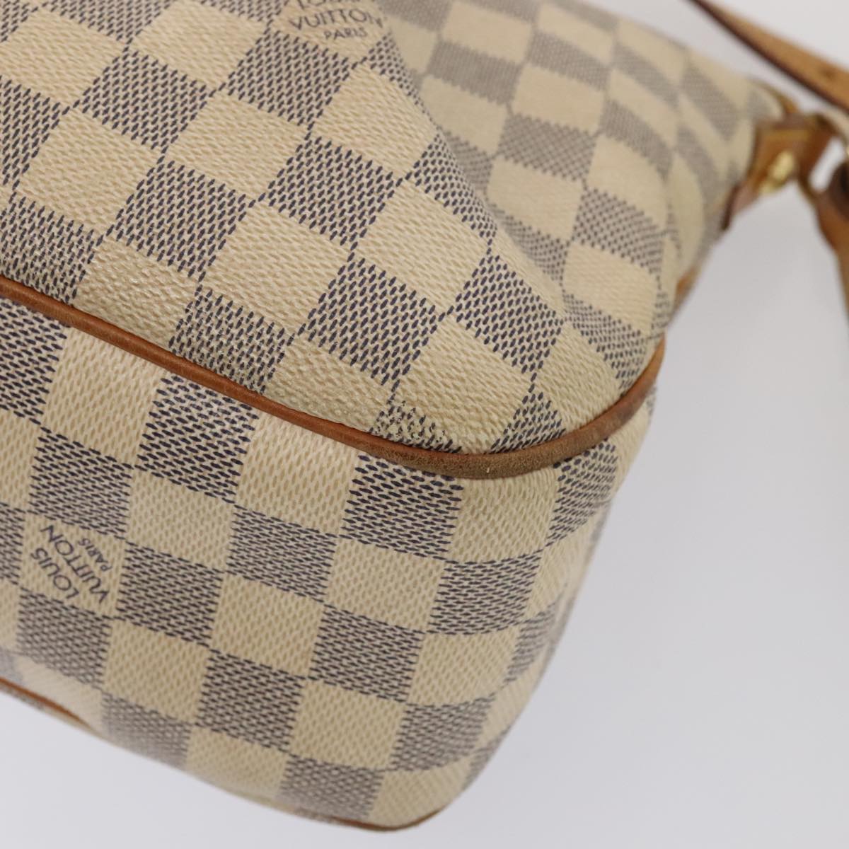 LOUIS VUITTON Damier Azur Siracusa PM Shoulder Bag N41113 LV Auth 89899