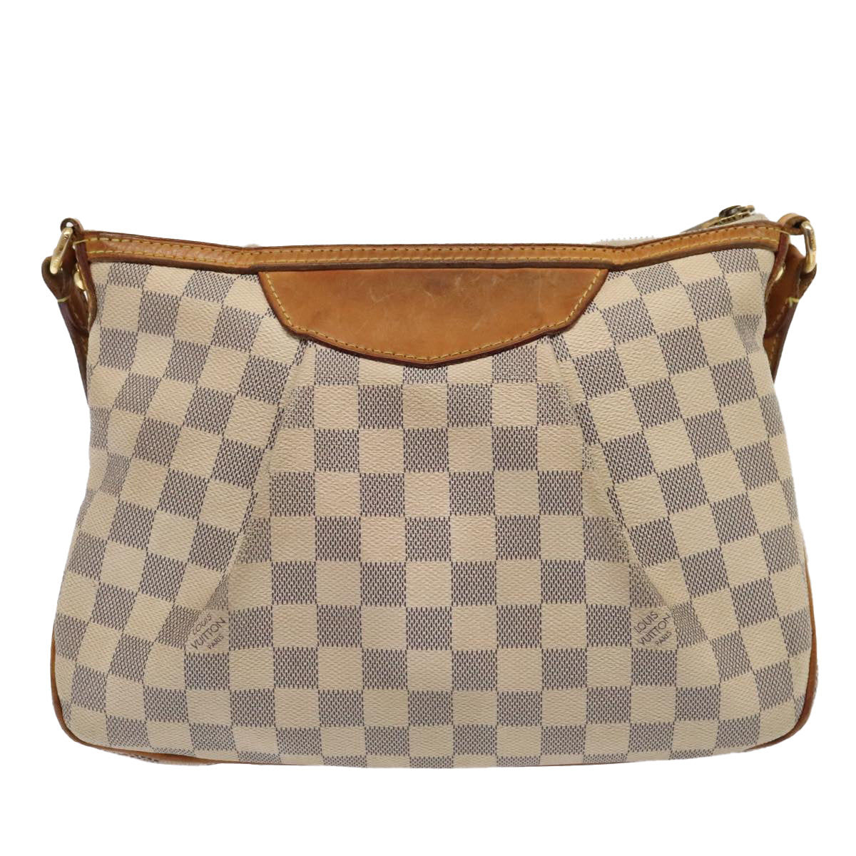 LOUIS VUITTON Damier Azur Siracusa PM Shoulder Bag N41113 LV Auth 89899 - 0