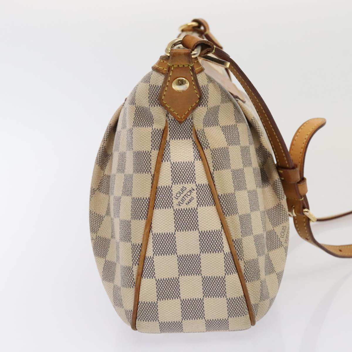 LOUIS VUITTON Damier Azur Siracusa PM Shoulder Bag N41113 LV Auth 89899