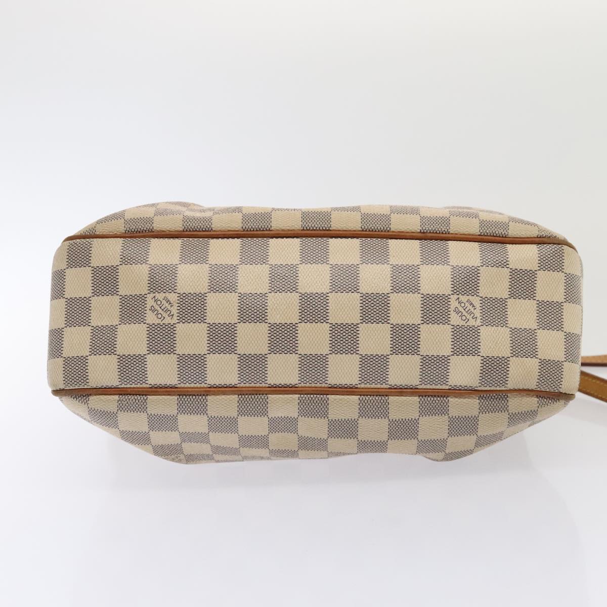 LOUIS VUITTON Damier Azur Siracusa PM Shoulder Bag N41113 LV Auth 89899