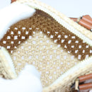 LOUIS VUITTON Nano Speedy Hand Bag Raffia Leather Beige M83525 LV Auth 89904S-11