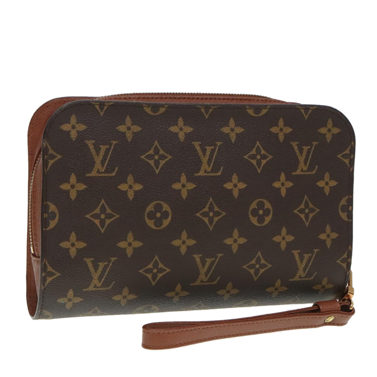 LOUIS VUITTON Monogram Orsay Clutch Bag M51790 LV Auth 89911