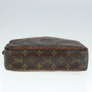 LOUIS VUITTON Monogram Compiegne 23 Clutch Bag M51847 LV Auth 89912-6