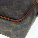LOUIS VUITTON Monogram Compiegne 23 Clutch Bag M51847 LV Auth 89912-7