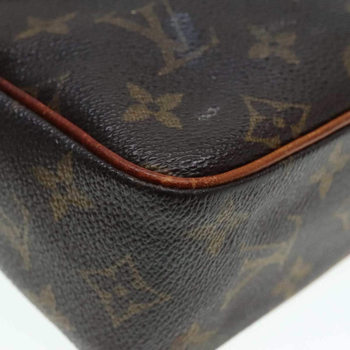 LOUIS VUITTON Monogram Compiegne 23 Clutch Bag M51847 LV Auth 89912