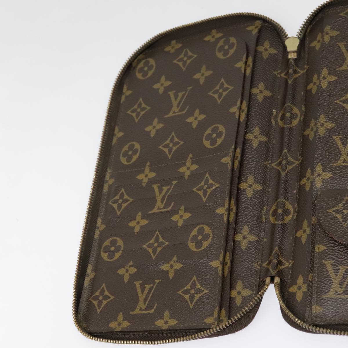 LOUIS VUITTON Monogram Poche Escapade Travel Case M60113 LV Auth 89915