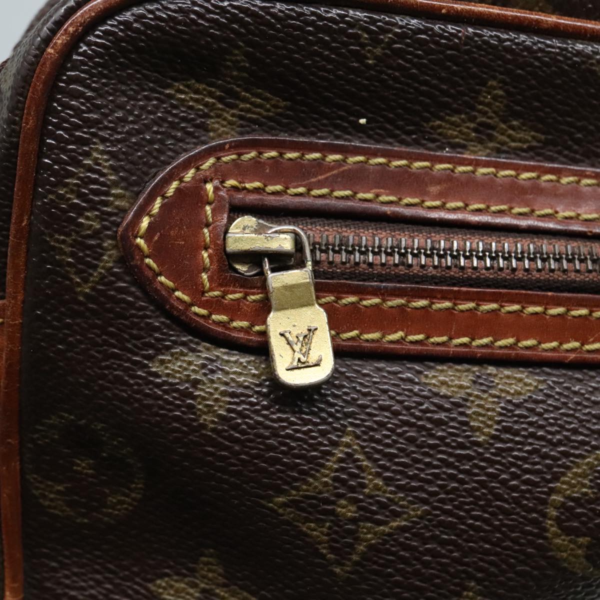 LOUIS VUITTON Monogram Marly Dragonne GM Clutch Bag M51825 LV Auth 89916