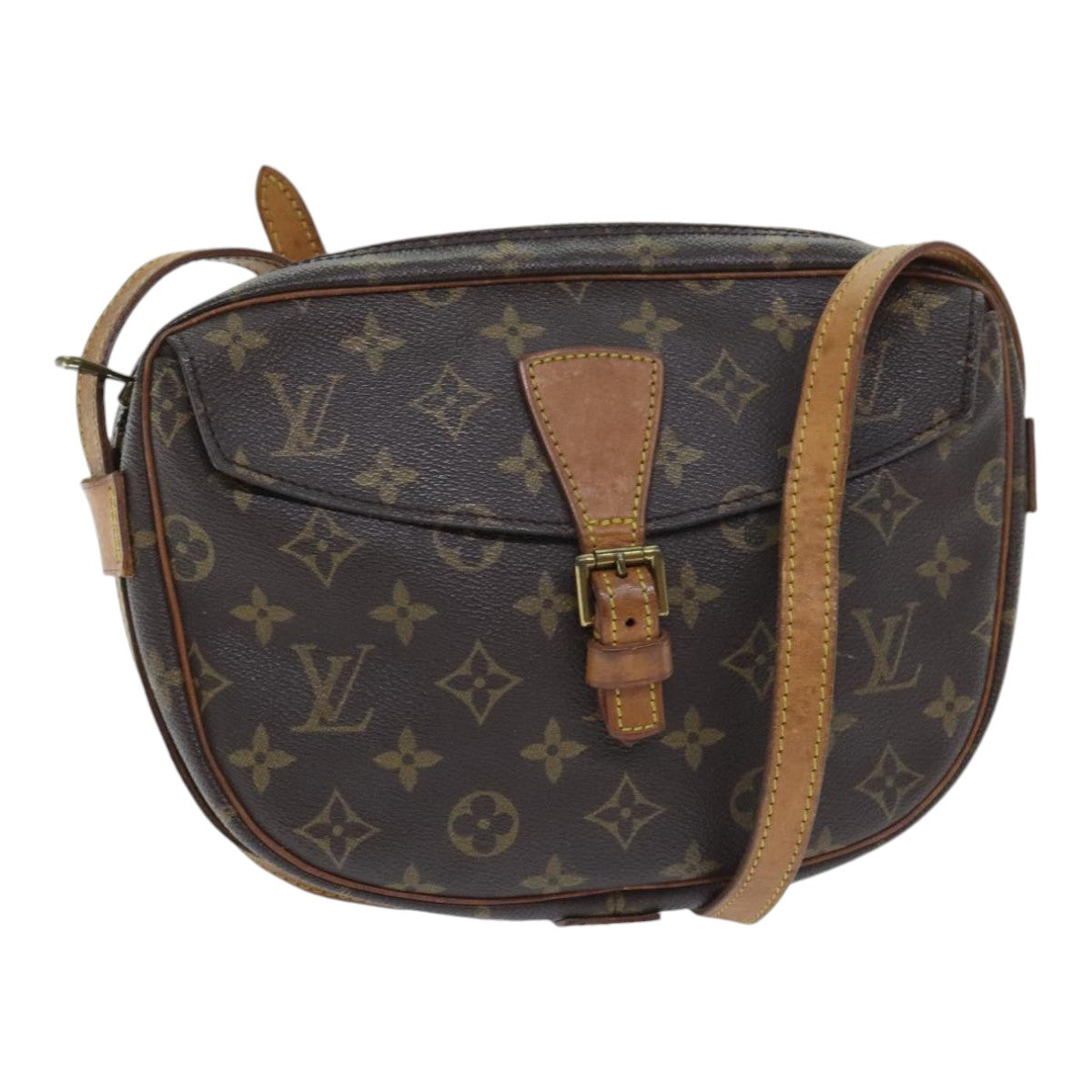 LOUIS VUITTON Monogram Jeune Fille MM Shoulder Bag M51226 LV Auth 89918