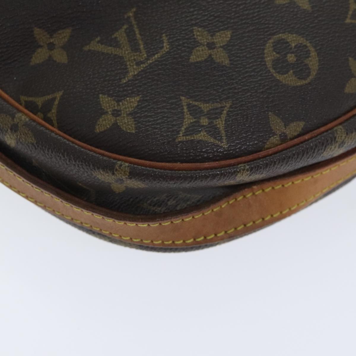 LOUIS VUITTON Monogram Jeune Fille MM Shoulder Bag M51226 LV Auth 89918