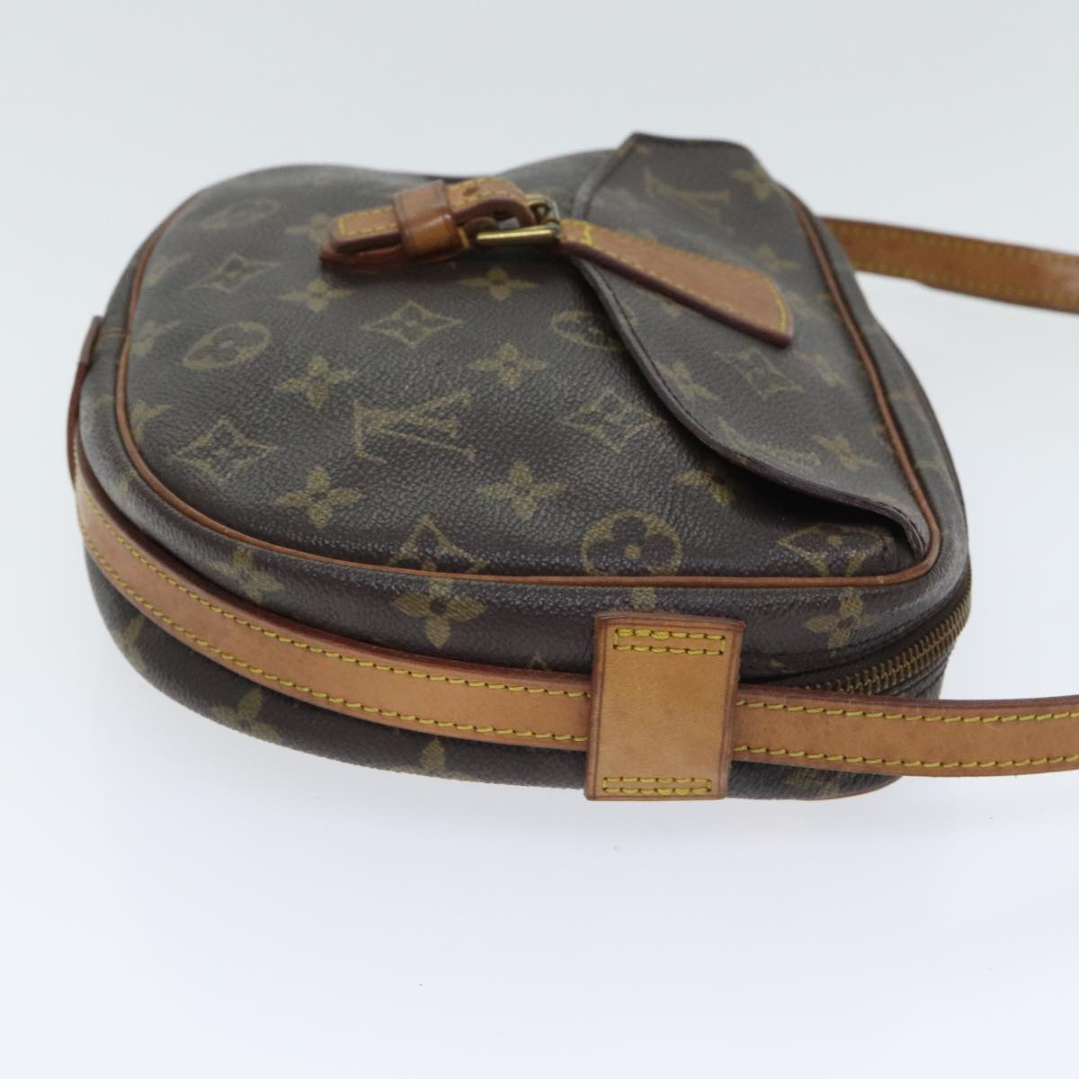 LOUIS VUITTON Monogram Jeune Fille MM Shoulder Bag M51226 LV Auth 89918