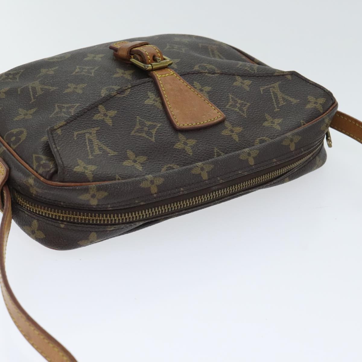 LOUIS VUITTON Monogram Jeune Fille MM Shoulder Bag M51226 LV Auth 89918