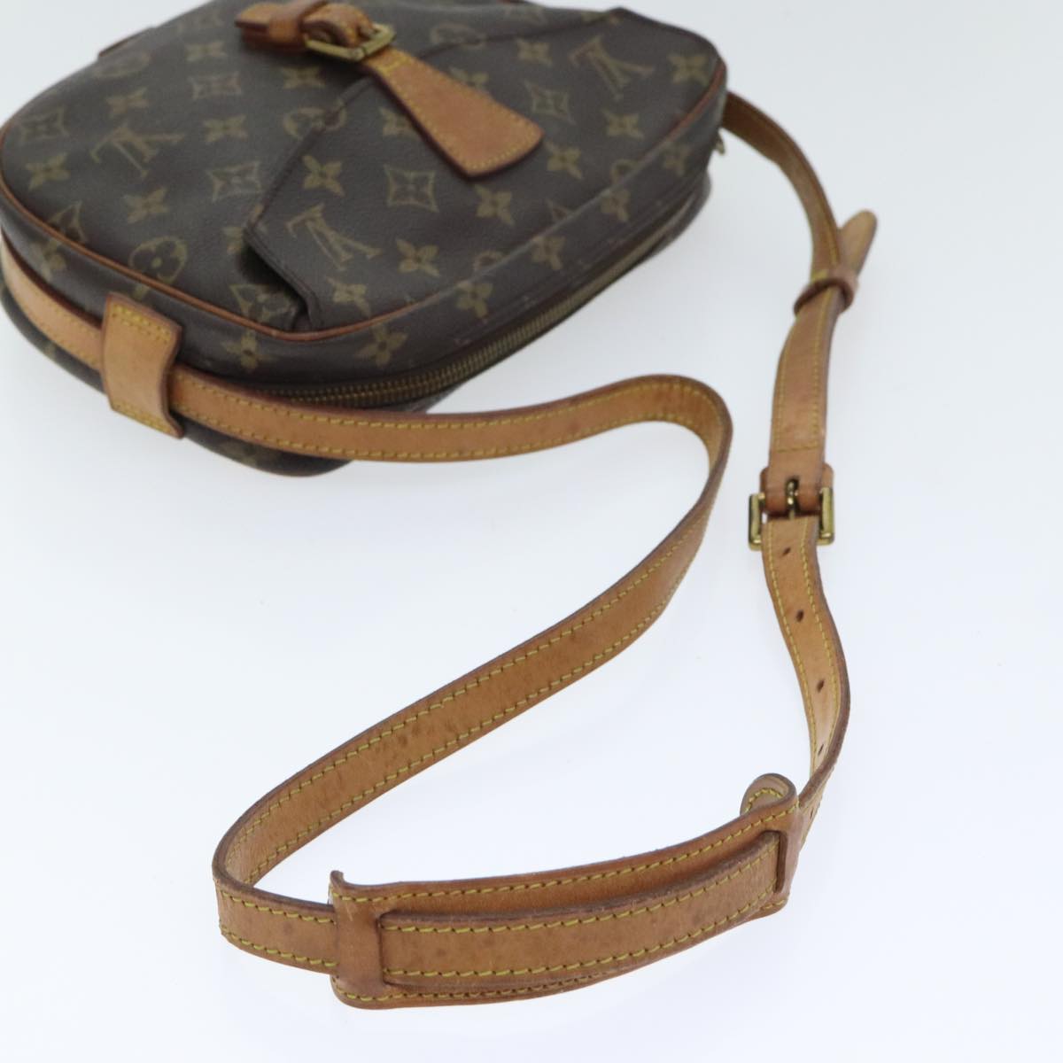 LOUIS VUITTON Monogram Jeune Fille MM Shoulder Bag M51226 LV Auth 89918