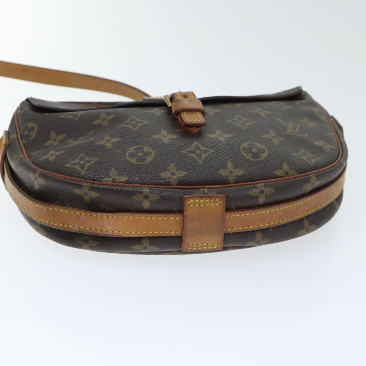 LOUIS VUITTON Monogram Jeune Fille MM Shoulder Bag M51226 LV Auth 89918