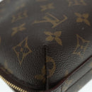 LOUIS VUITTON Monogram Trousse Demi Ronde Cosmetic Pouch M47520 LV Auth 89925-16