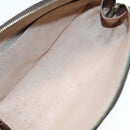 LOUIS VUITTON Monogram Trousse Demi Ronde Cosmetic Pouch M47520 LV Auth 89926-13