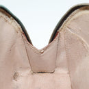 LOUIS VUITTON Monogram Trousse Demi Ronde Cosmetic Pouch M47520 LV Auth 89926-15