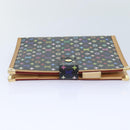 LOUIS VUITTON Multicolor Agenda GM Day Planner Cover Black R20893 LV Auth 89931SAV-3
