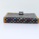 LOUIS VUITTON Multicolor Agenda GM Day Planner Cover Black R20893 LV Auth 89931SAV-4