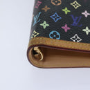 LOUIS VUITTON Multicolor Agenda GM Day Planner Cover Black R20893 LV Auth 89931SAV-14