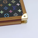 LOUIS VUITTON Multicolor Agenda GM Day Planner Cover Black R20893 LV Auth 89931SAV-15