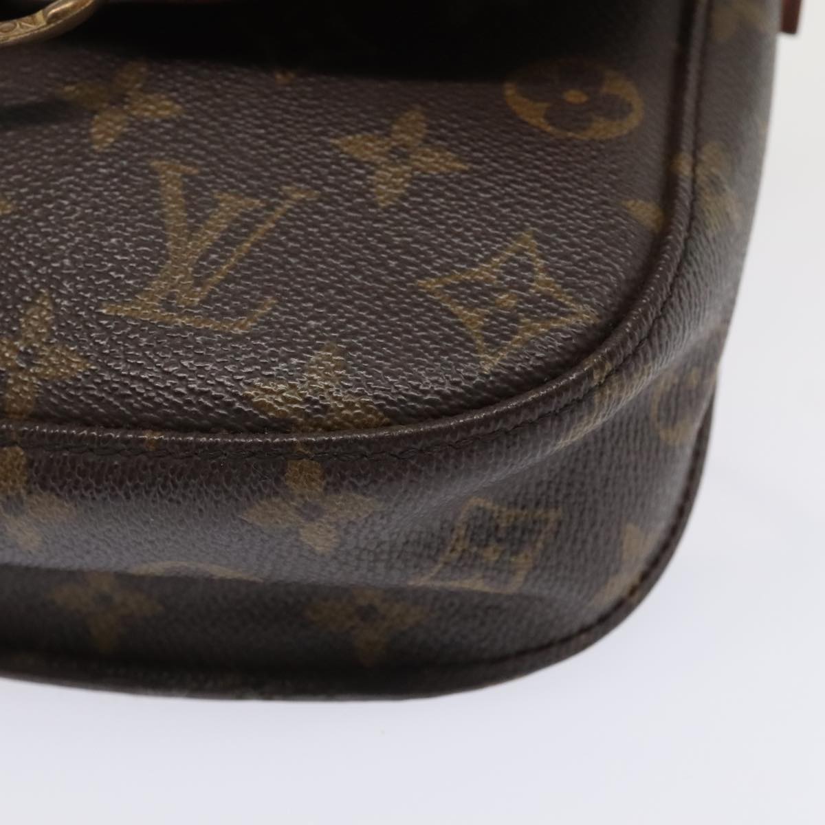 LOUIS VUITTON Monogram Saint Cloud MM Shoulder Bag M51243 LV Auth 89944