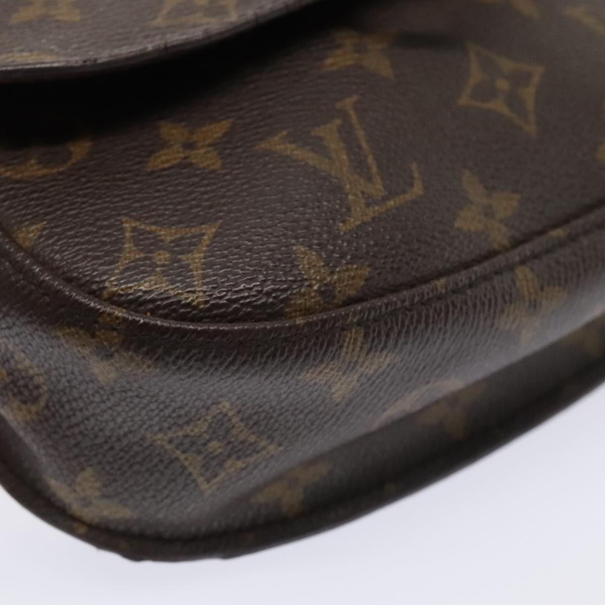 LOUIS VUITTON Monogram Saint Cloud MM Shoulder Bag M51243 LV Auth 89944