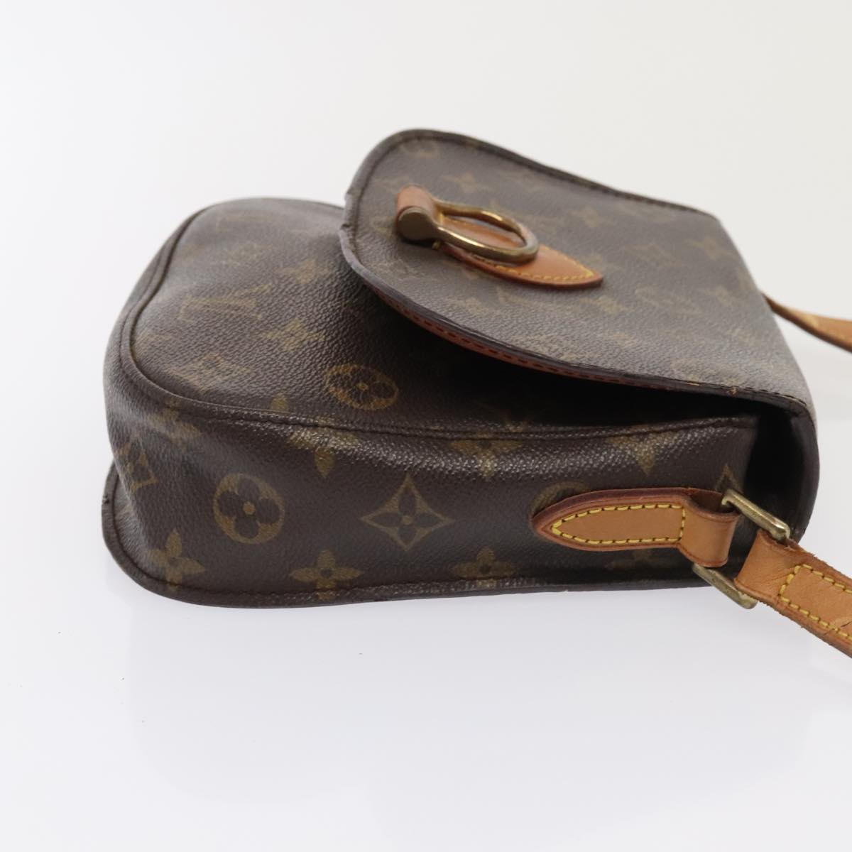 LOUIS VUITTON Monogram Saint Cloud MM Shoulder Bag M51243 LV Auth 89944