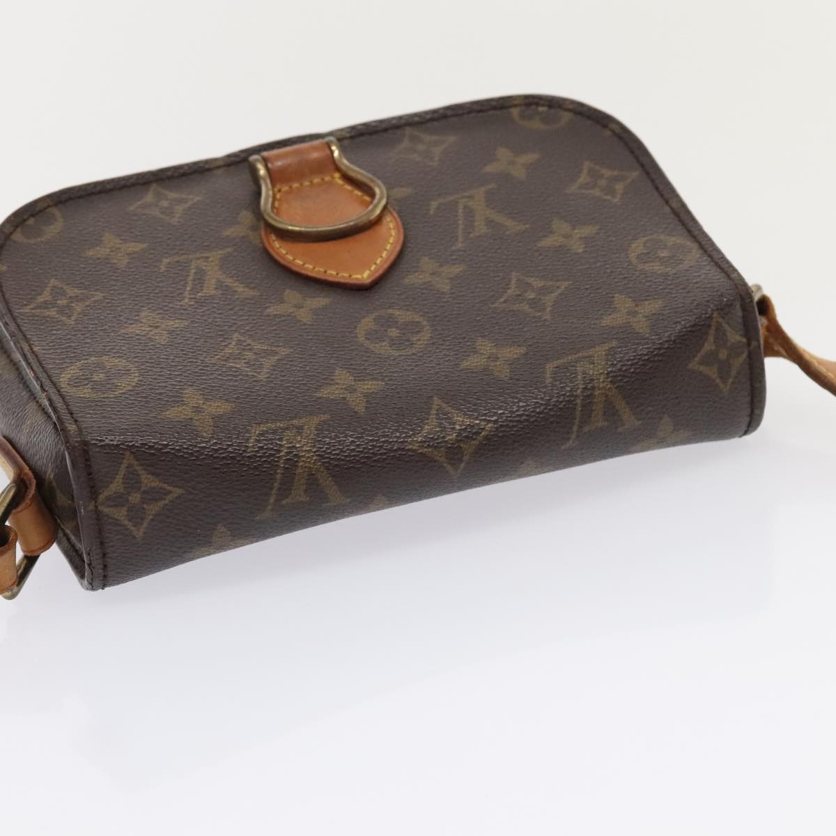 LOUIS VUITTON Monogram Saint Cloud MM Shoulder Bag M51243 LV Auth 89944