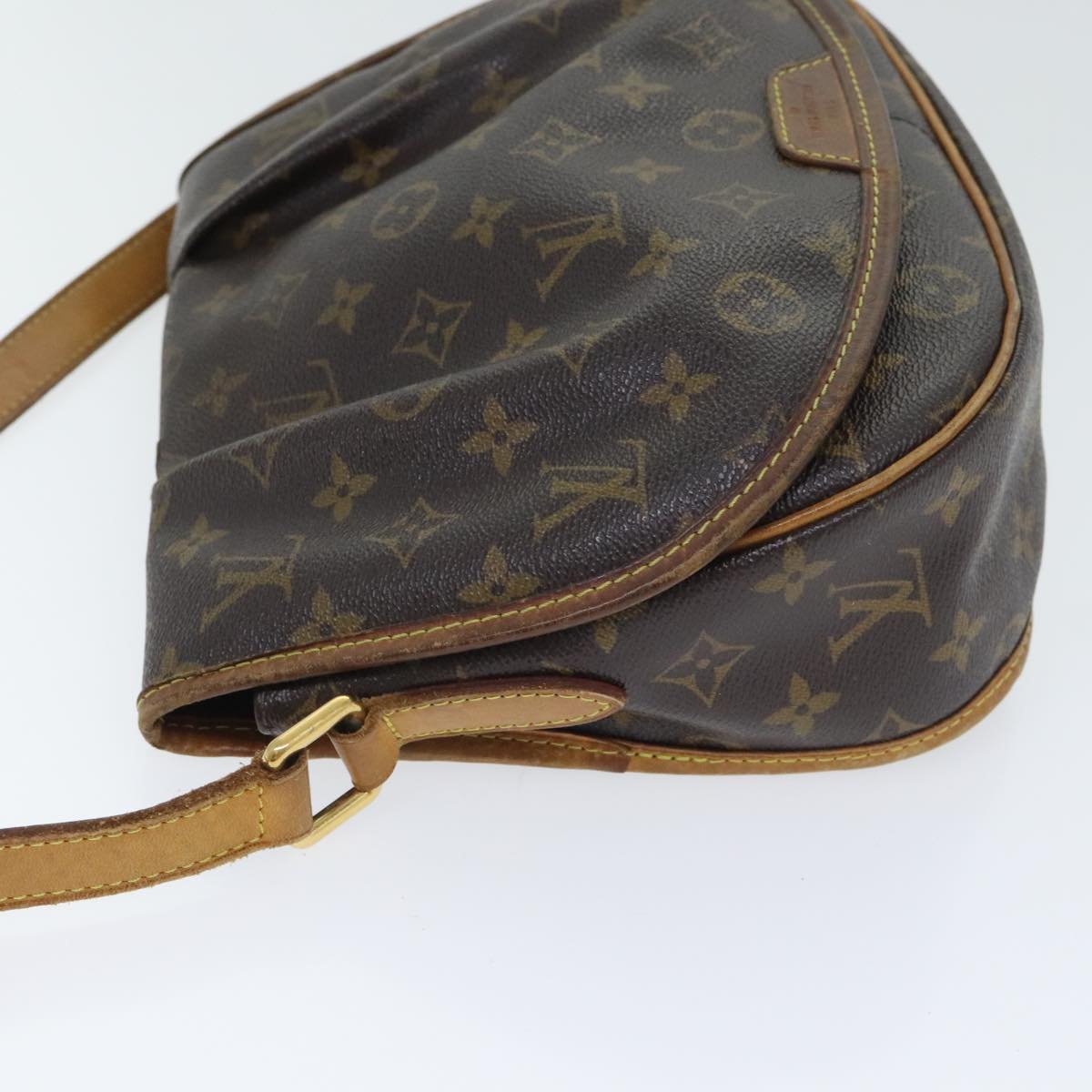 LOUIS VUITTON Monogram Menilmontant PM Shoulder Bag M40474 LV Auth 89953