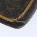 LOUIS VUITTON Monogram Gibeciere MM Shoulder Bag M42247 LV Auth 89955-18