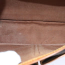 LOUIS VUITTON Monogram Gibeciere MM Shoulder Bag M42247 LV Auth 89955-11